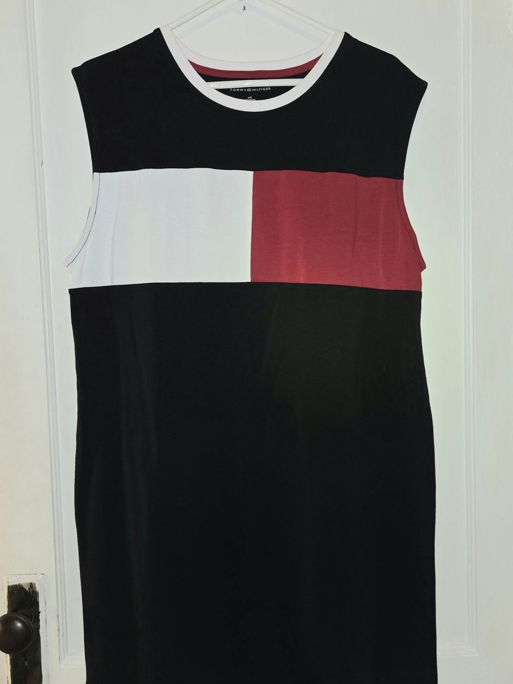 NWT Tommy Hilfiger sleeveless colorblock dress